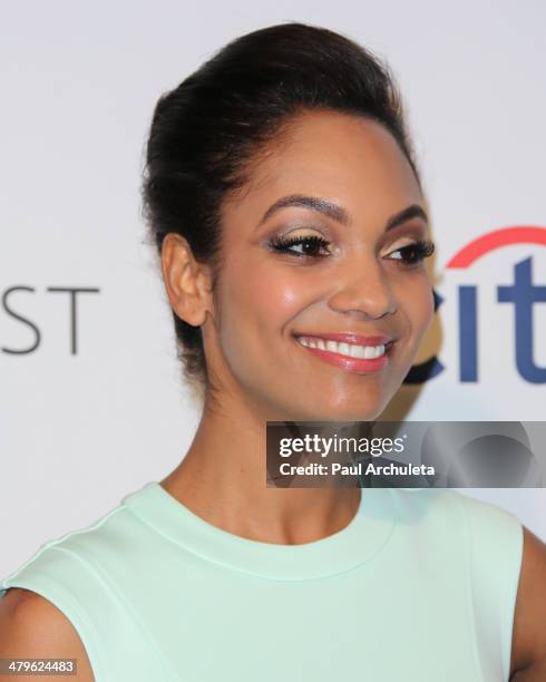 Actress Lyndie Greenwood attends the 2014 PaleyFest presentaion of "Sleepy Hollow" at Dolby Theatre on March 19, 2014 in Hollywood, California.