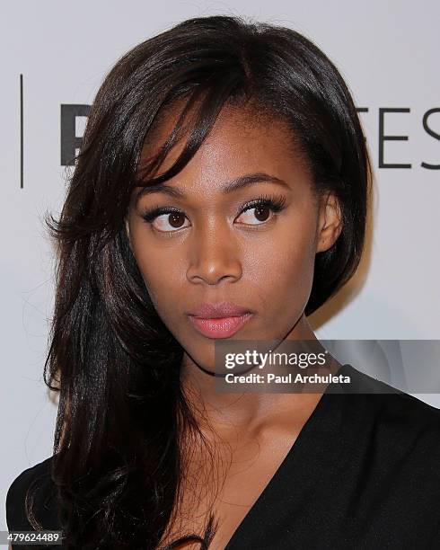 Actress Nicole Beharie attends the 2014 PaleyFest presentaion of "Sleepy Hollow" at Dolby Theatre on March 19, 2014 in Hollywood, California.