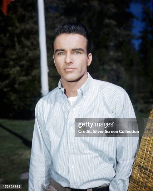 American actor Montgomery Clift , circa 1950.