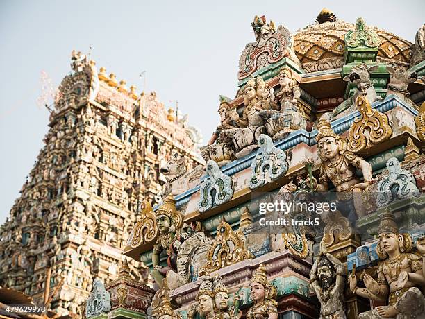 kapaleeshwarar temple, chennai, india - chennai stock pictures, royalty-free photos & images