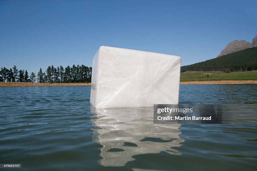 Box Floting Box Floating In Water With Trees High-Res Stock Photo - Getty Images