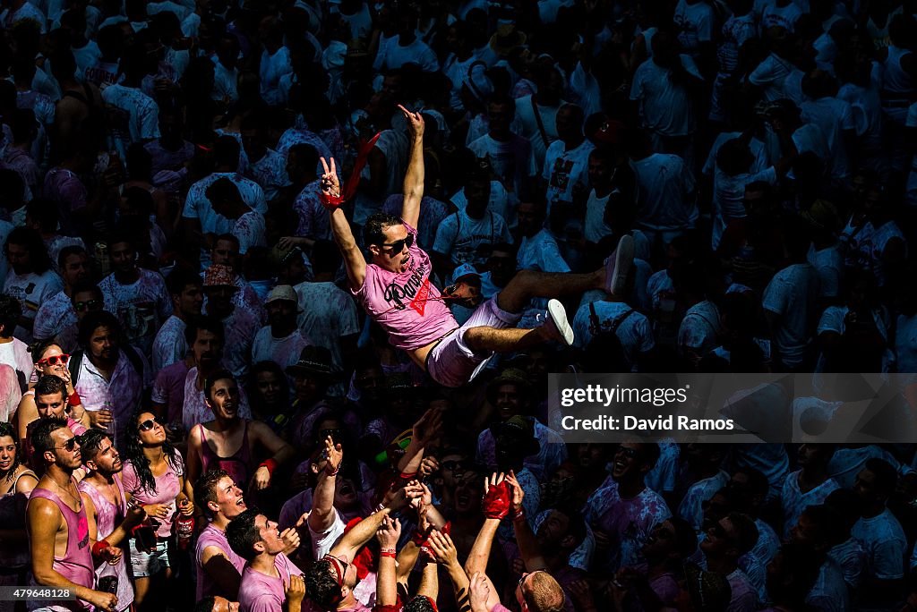San Fermin Running of the Bulls 2015 - Day 1