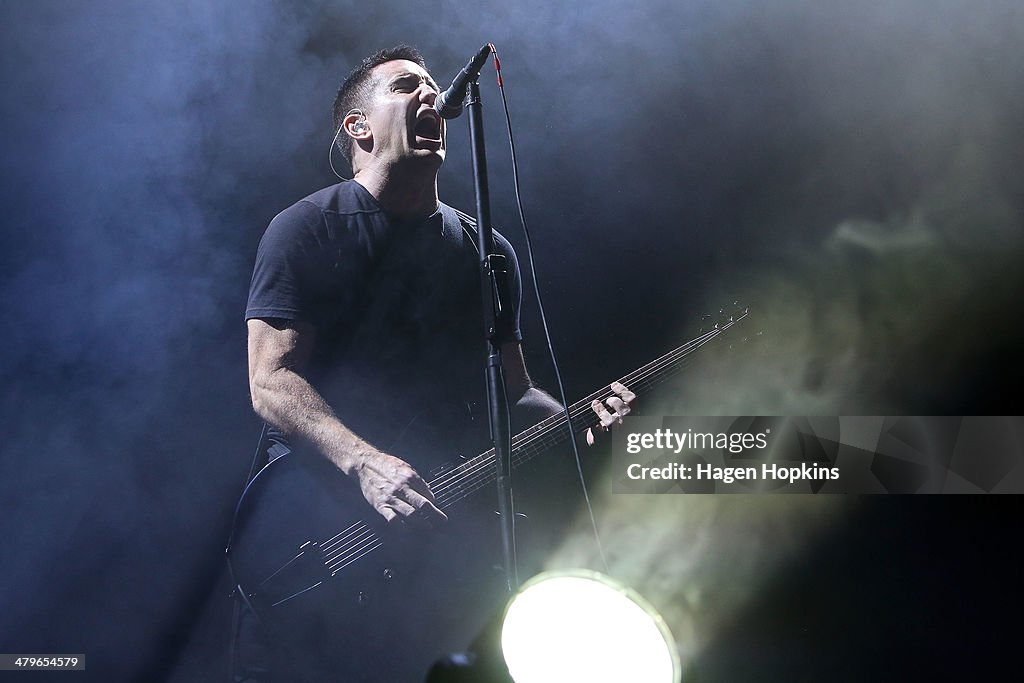 Nine Inch Nails Performs In Wellington