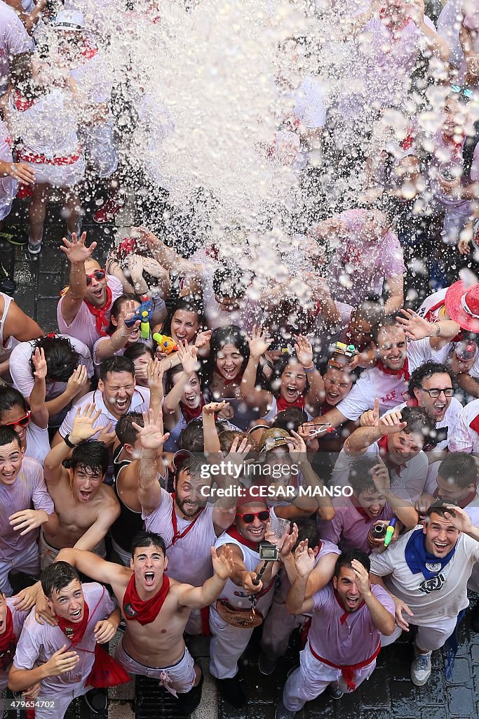 SPAIN-FESTIVAL-TOURISM-SAN FERMIN