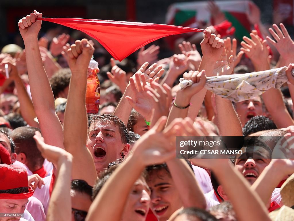 SPAIN-FESTIVAL-TOURISM-SAN FERMIN