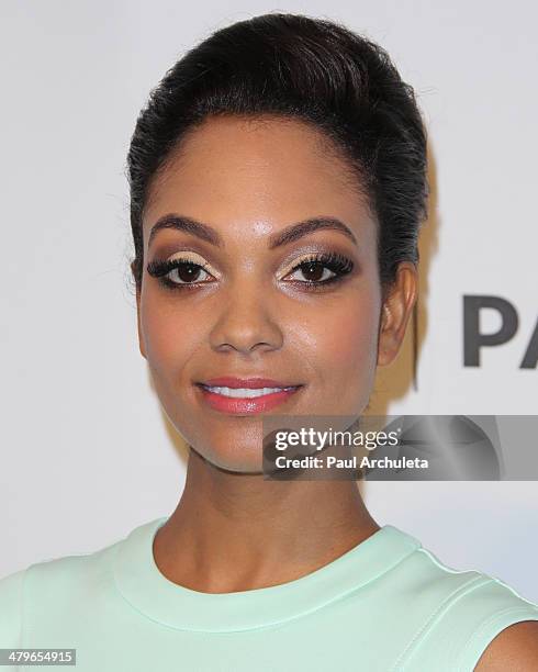 Actress Lyndie Greenwood attends the 2014 PaleyFest presentaion of "Sleepy Hollow" at Dolby Theatre on March 19, 2014 in Hollywood, California.