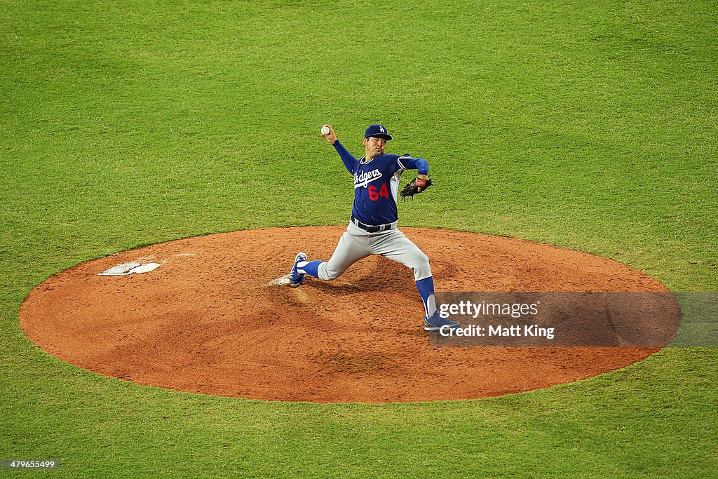 Team Australia v Los Angeles Dodgers