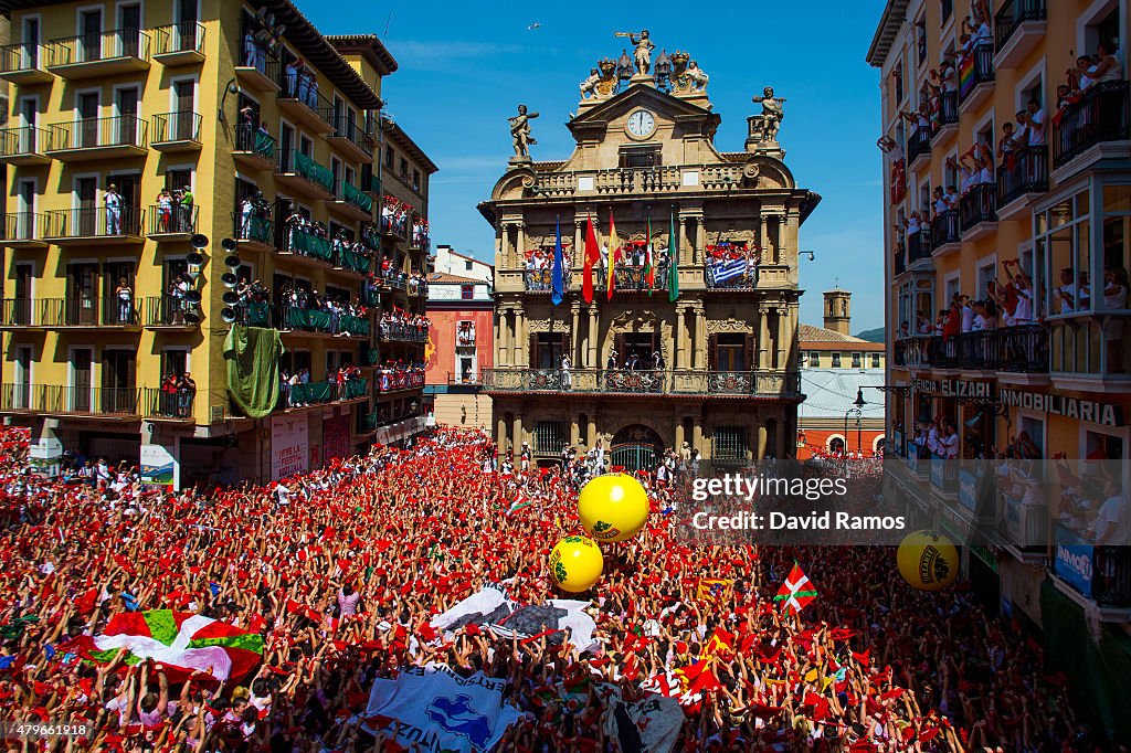 San Fermin Running of the Bulls 2015 - Day 1