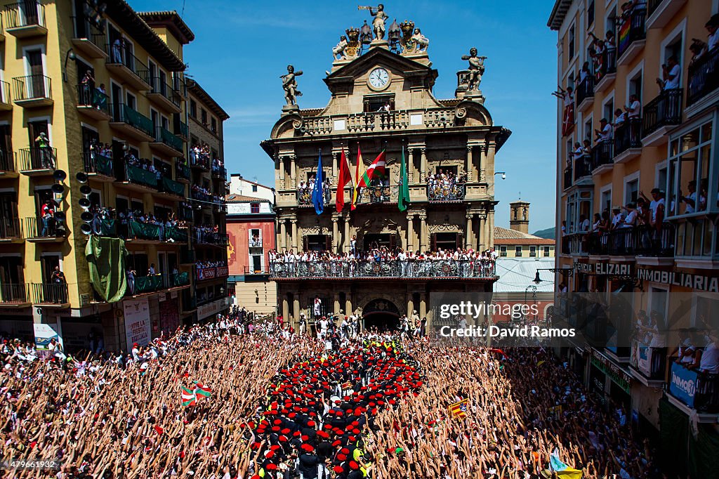 San Fermin Running of the Bulls 2015 - Day 1