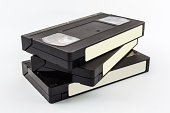 VHS video cassette.