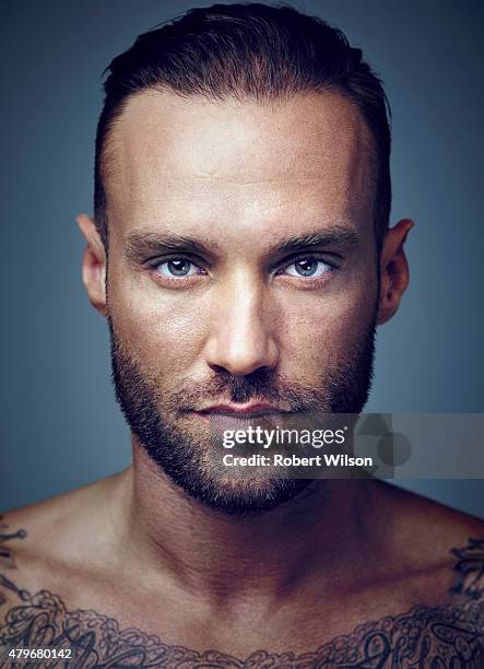 Model and son of footballing legend George Best, Calum Best is photographed for the Times on March 10, 2015 in London, England.