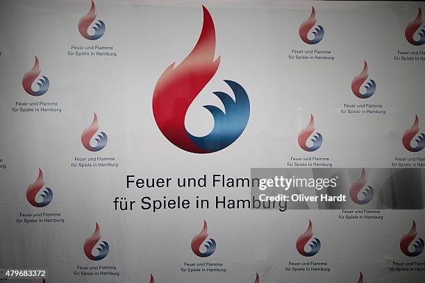 Generale view during the Hamburg Launches Olympia 2024 Bid Process on July 6, 2015 in Hamburg, Germany.