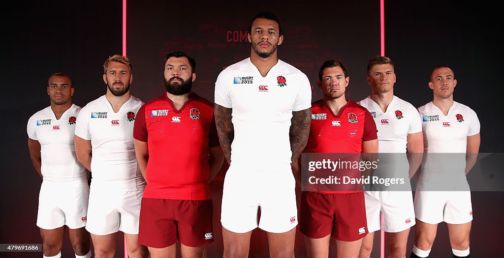 England Rugby World Cup  Kit Launch