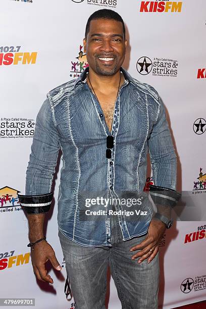 Carlos Alvarez attends the 8th Annual Stars & Strikes Celebrity Bowling & Poker Tournament at PINZ Bowling & Entertainment Center on March 19, 2014...