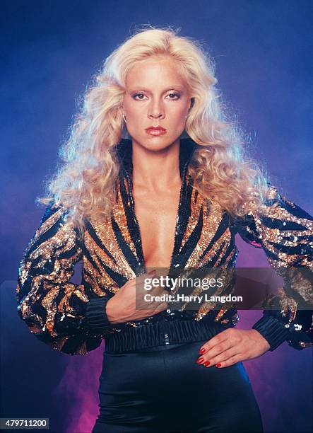 Actress Sylvie Vartan poses for a portrait in 1978 in Los Angeles, California.