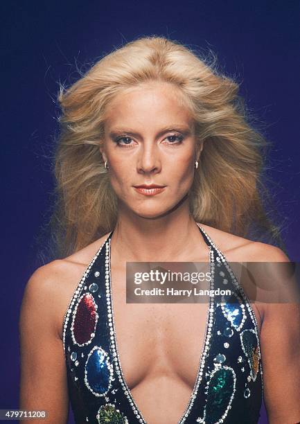 Actress Sylvie Vartan poses for a portrait in 1978 in Los Angeles, California.