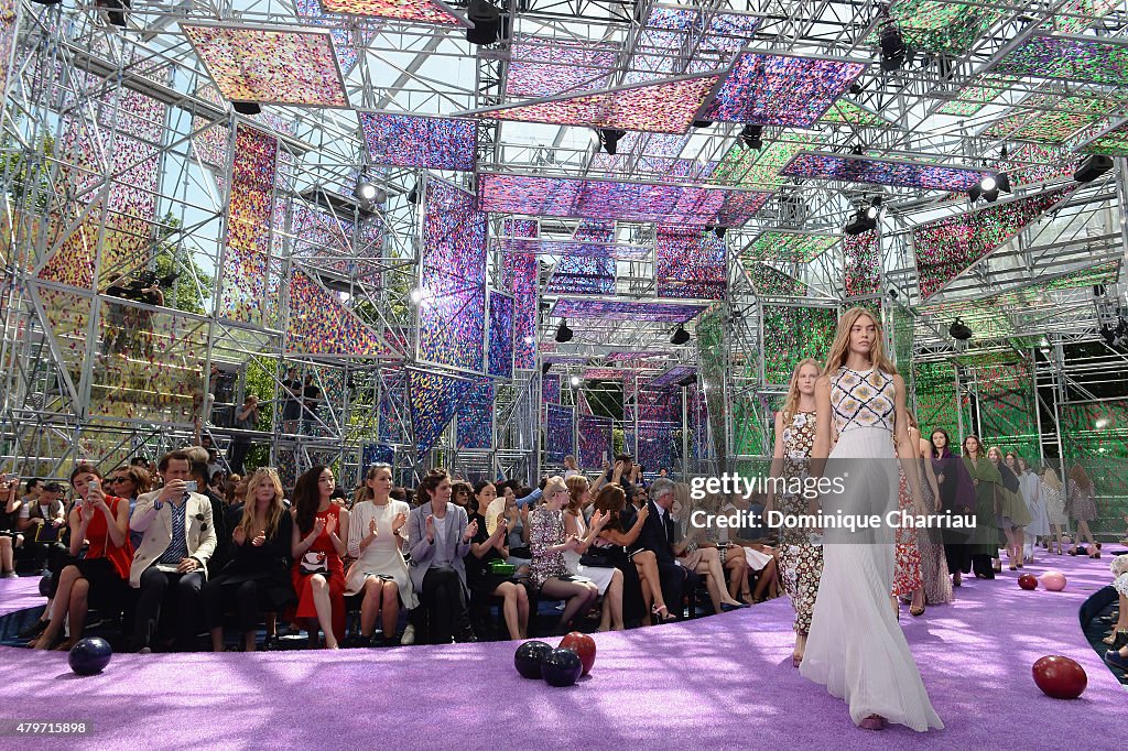 Christian Dior : Runway - Paris Fashion Week - Haute Couture Fall/Winter 2015/2016