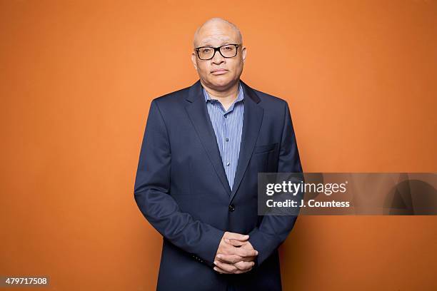 Comedian/TV host Larry Wilmore poses for a portrait at the American Black Film Festival on June 14, 2015 in New York City.