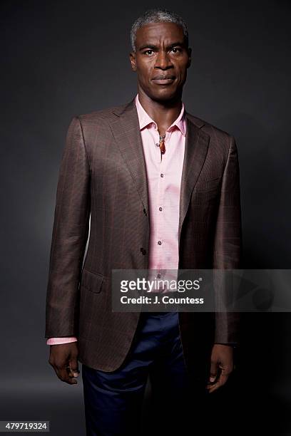 Actor Charles Parnell poses for a portrait at the American Black Film Festival on June 12, 2015 in New York City.