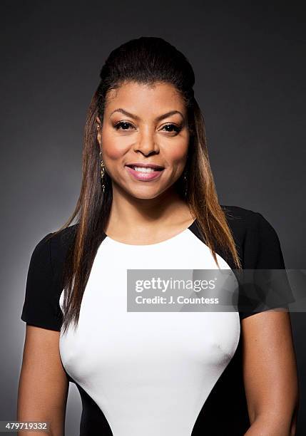 Actress Taraji P Henson poses for a portrait at the American Black Film Festival on June 12, 2015 in New York City.