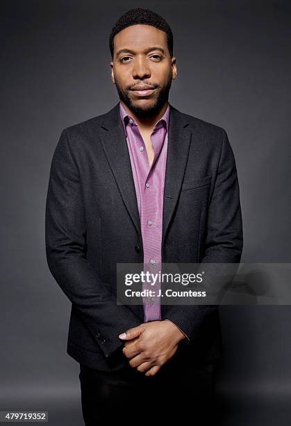 Actor Jocko Sims poses for a portrait at the American Black Film Festival on June 12, 2015 in New York City.