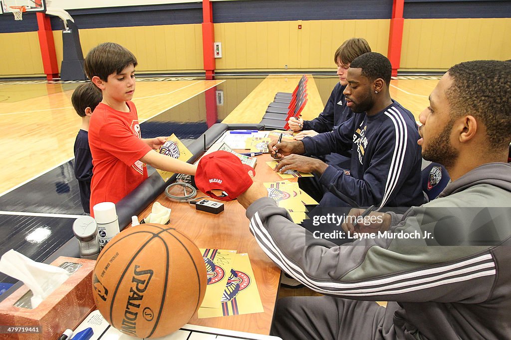 New Orleans Pelicans Monty Williams St. Jude