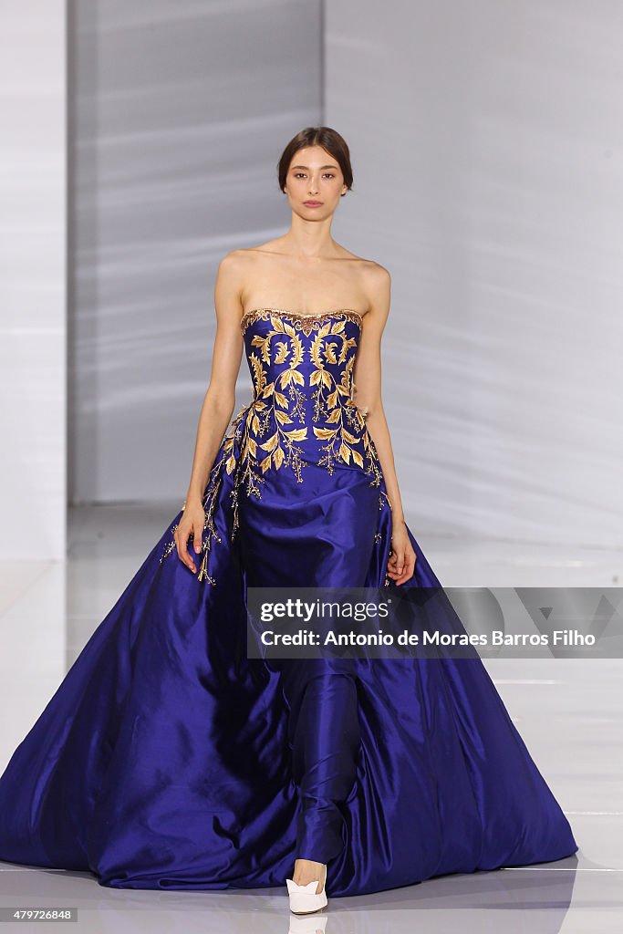 Georges Hobeika  : Runway - Paris Fashion Week - Haute Couture Fall/Winter 2015/2016