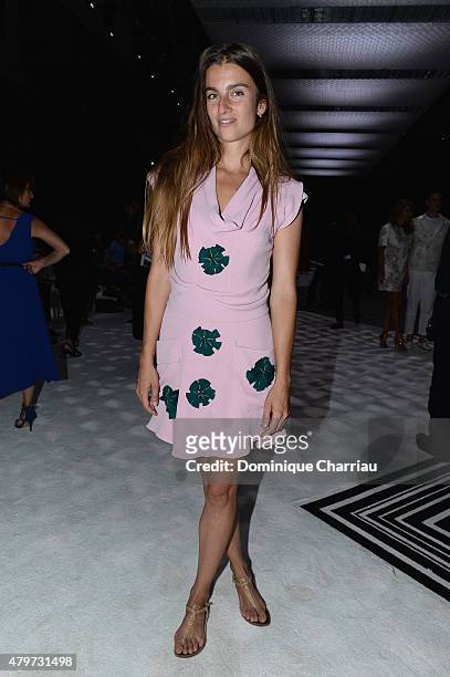 Joanna Preiss attends the Giambattista Valli show as part of Paris Fashion Week Haute Couture Fall/Winter 2015/2016 on July 6, 2015 in Paris, France.