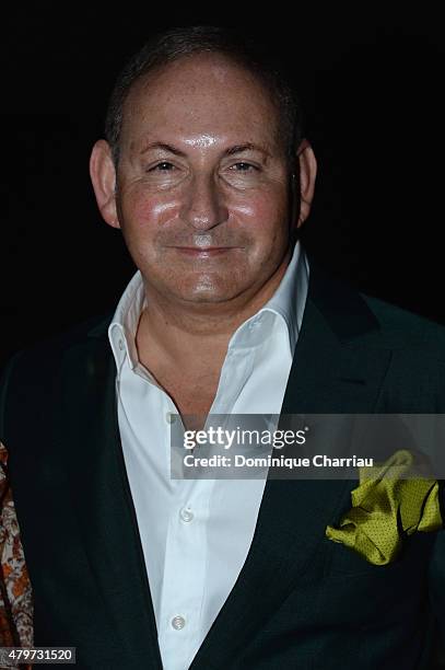 John Demsey attends the Giambattista Valli show as part of Paris Fashion Week Haute Couture Fall/Winter 2015/2016 on July 6, 2015 in Paris, France.