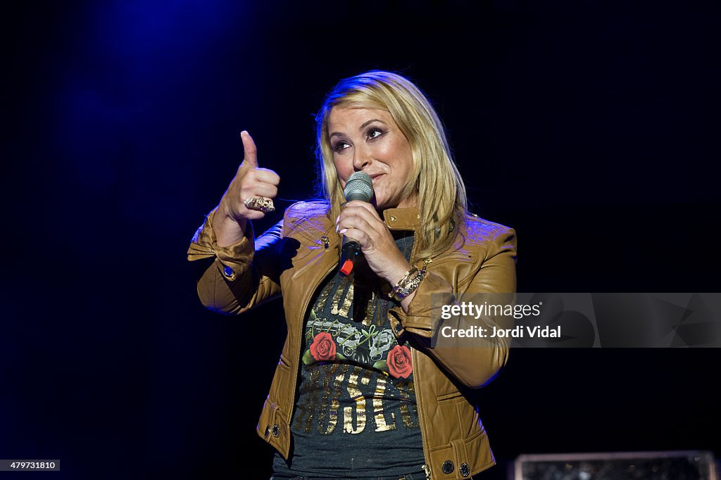 Anastacia Performs In Barcelona