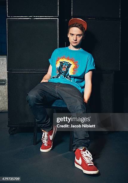 Singer Conor Maynard is photographed on April 25, 2012 in London, England.