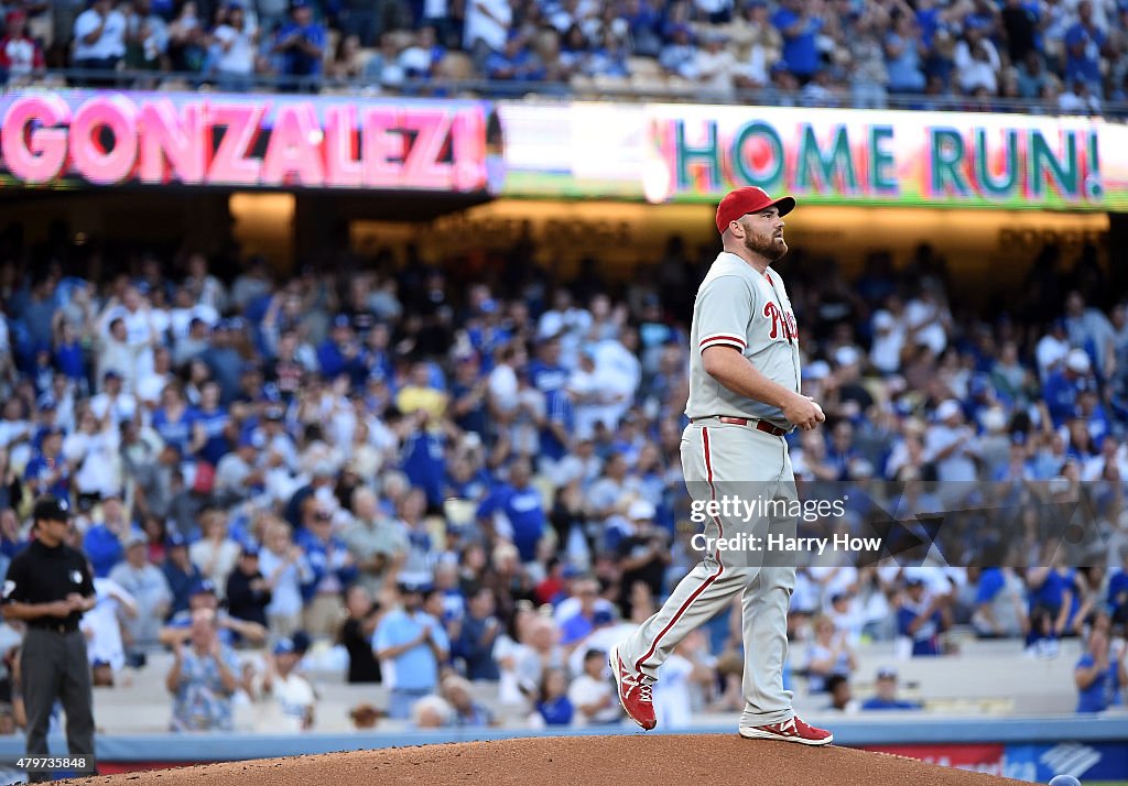 Philadelphia Phillies v Los Angeles Dodgers