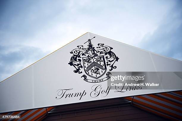 Exterior atmosphere during the 2015 Hank's Yanks Golf Classic at Trump Golf Links Ferry Point on July 6, 2015 in New York City.