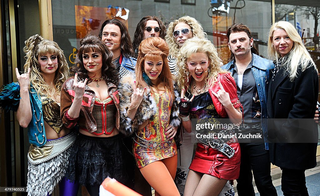 Broadway's "Rock Of Ages" Performs On NBC's "Today"