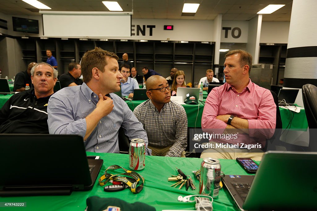 Oakland Athletics 2015 MLB Draft Room