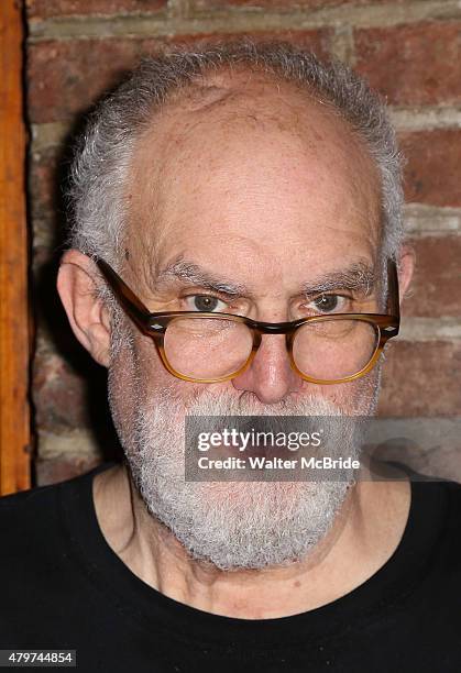 William Finn attends the After Party for the One Night Only 10th Anniversary Concert of 'The 25th Annual Putnam County Spelling Bee' at Town Hall on...