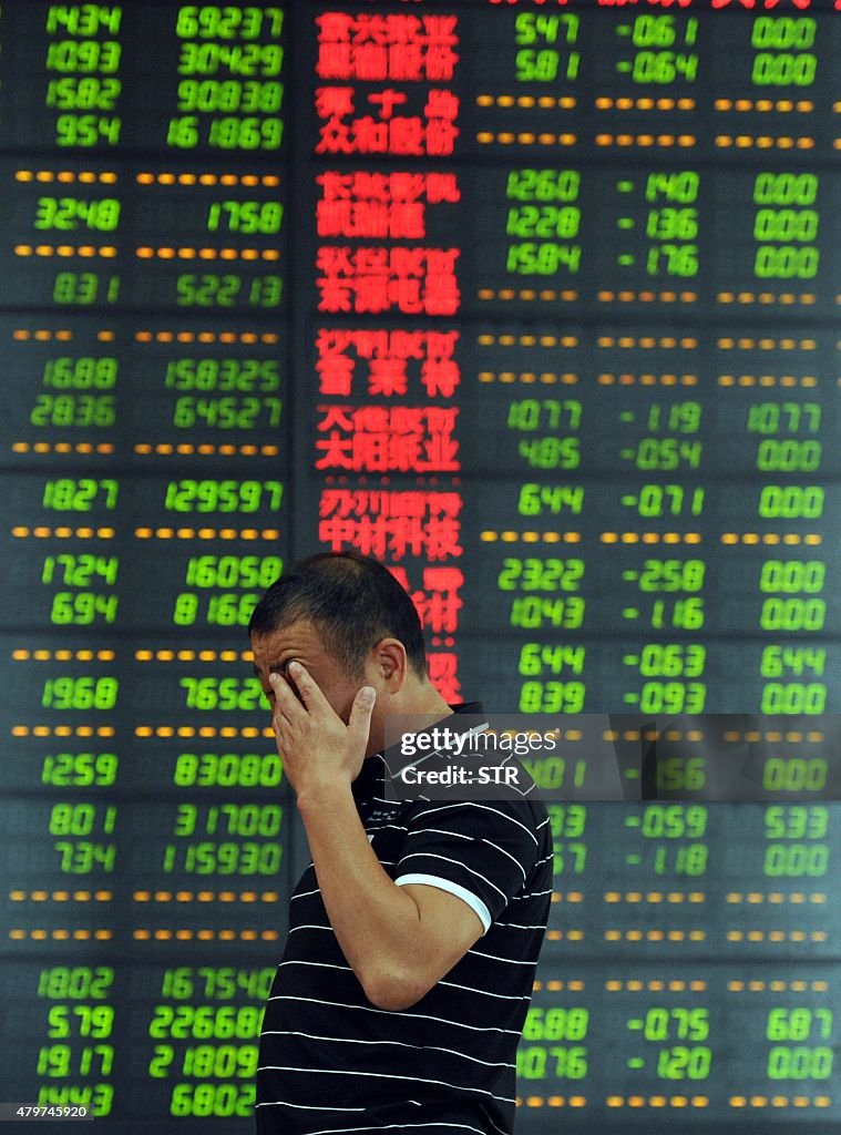 CHINA-ECONOMY-STOCKS