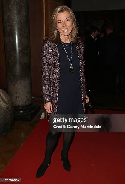 Mary Nightingale attends the annual Ultimate News Quiz at the London Film Museum on March 20, 2014 in London, England.