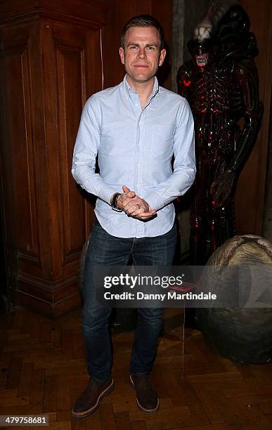 Matthew Barbet attends the annual Ultimate News Quiz for Action for Children and Restless Development at the London Film Museum on March 20, 2014 in...