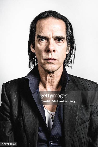 Australian musician and actor Nick Cave is photographed for Variety on January 18, 2014 in Park City, Utah.