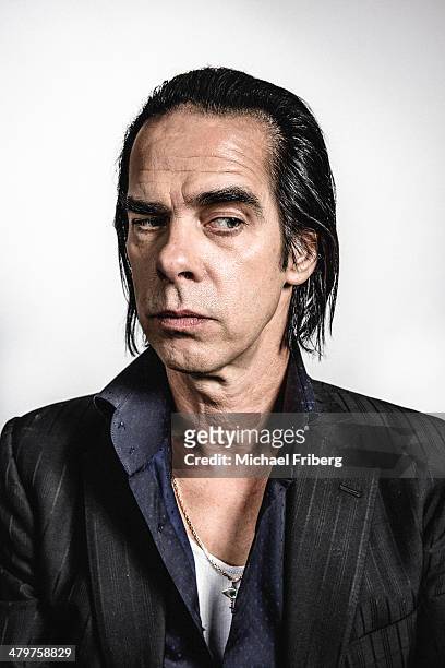 Australian musician and actor Nick Cave is photographed for Variety on January 18, 2014 in Park City, Utah.