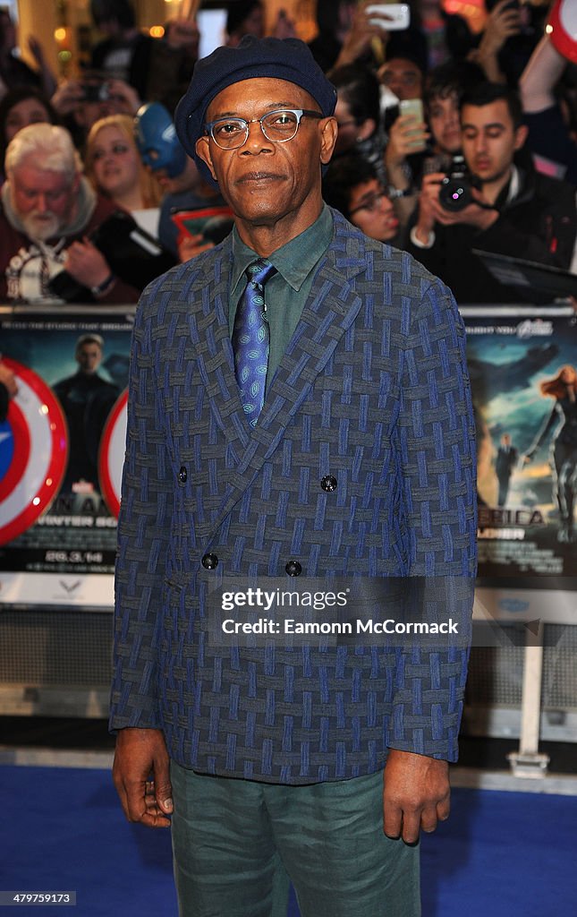 "Captain America: The Winter Soldier" - UK Film Premiere - Red Carpet Arrivals