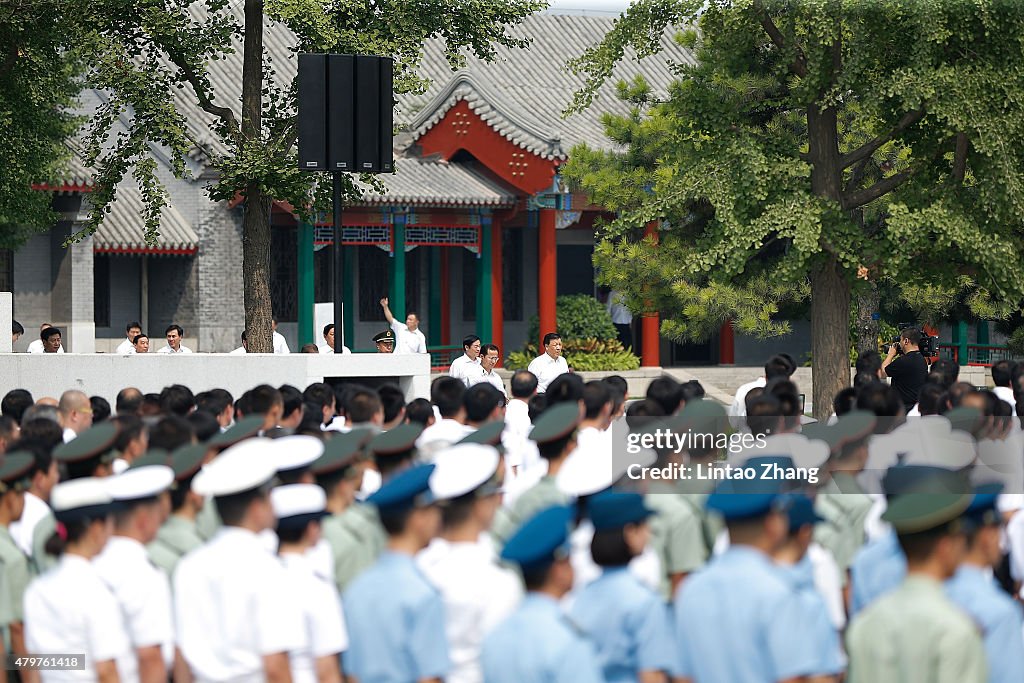 China Marks 70th Anniversary Of Chinese People's War Of Resistance Against Japanese Aggression