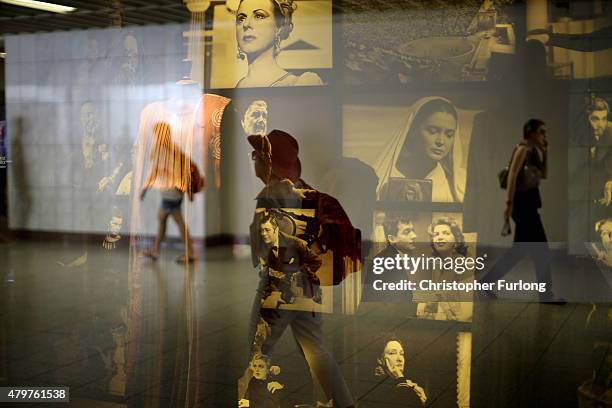 Commuters use the Athens Metro which has been declared free to use during the current Euro crisis on July 7, 2015 in Athens, Greece. Greek Prime...