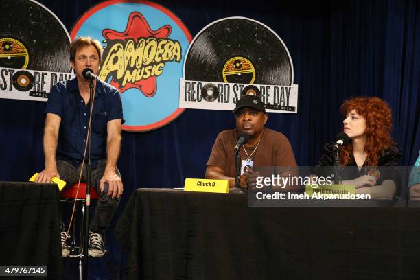 General view of atmosphere during the 2014 Record Store Day press conference at Amoeba Music on March 20, 2014 in Hollywood, California.
