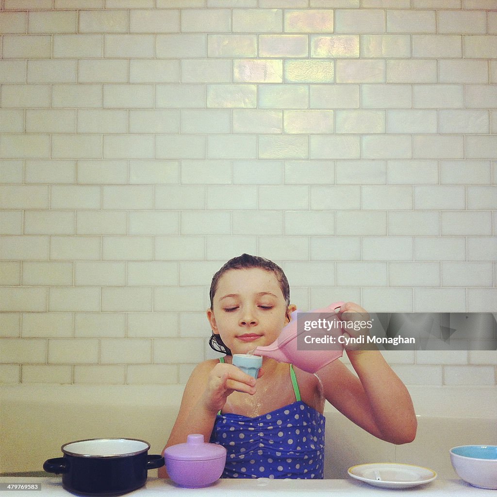 Tea Party in a Bathtub