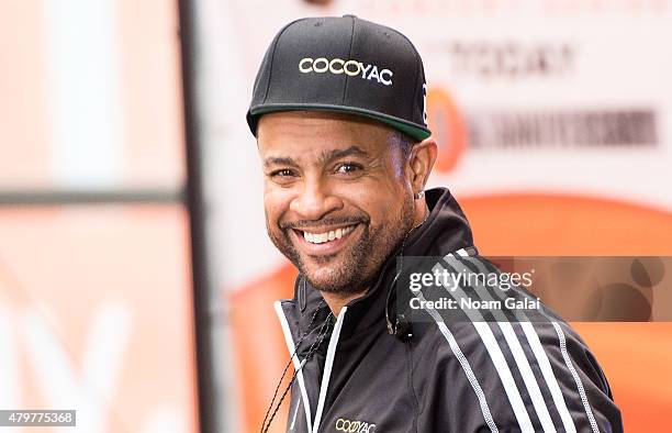 Shaggy performs on NBC's 'Today' at Rockefeller Plaza on July 7, 2015 in New York City.