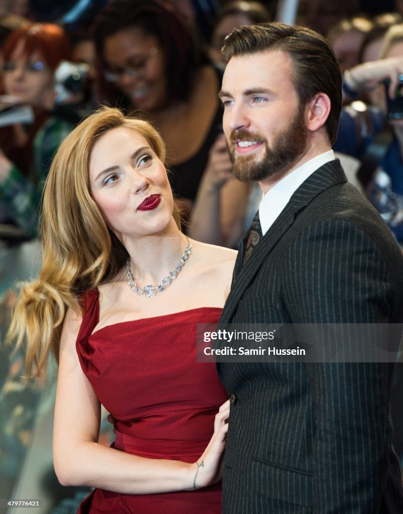 "Captain America: The Winter Soldier" - UK Film Premiere - Red Carpet Arrivals