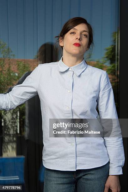 Director Valerie Donzelli is photographed for The Hollywood Reporter on May 15, 2015 in Cannes, France.