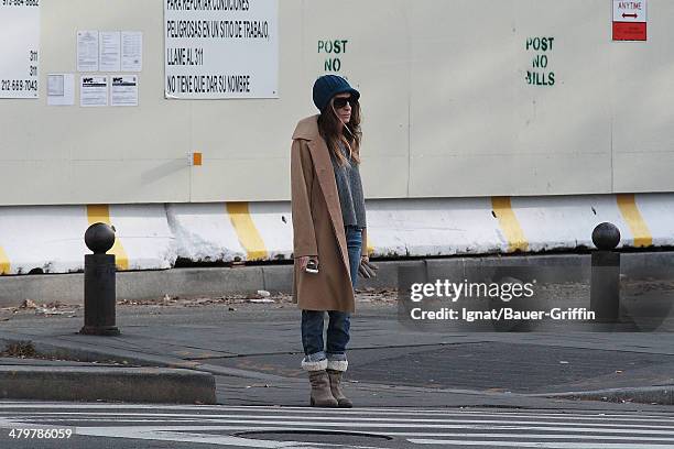 Sarah Jessica Parker is seen on November 15, 2012 in New York City.